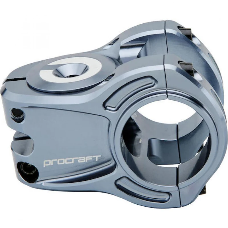 Procraft Vorbau Trail Ultimate CNC 35 mm Grau - maximale Kontrolle auf jedem Trail
