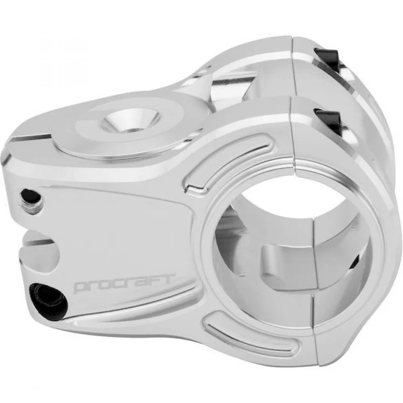 Procraft Vorbau Trail Ultimate CNC 35 mm Silber - maximale Kontrolle auf Trail & Enduro