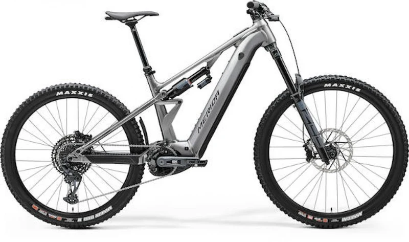 Merida eONE-EIGHTY 700 I1 glossy gunmetal XL Grau - leistungsstarkes E-MTB für anspruchsvolle Trails