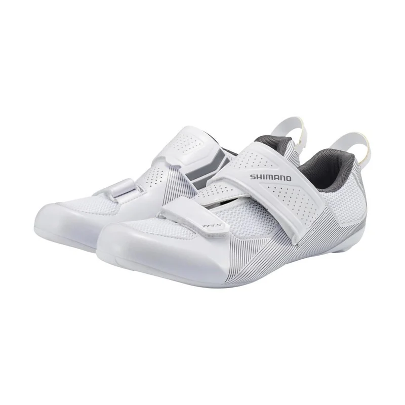 SHIMANO Fahrradschuhe TR501 Herren/Damen Road SPD-SL, Größe 50, Weiß