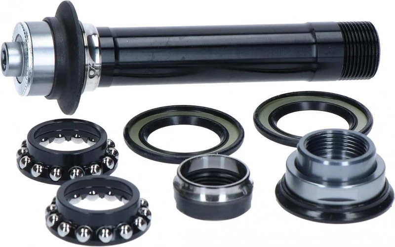 SHIMANO Hohlachse WH-RS700-F Komplettkit - Rennrad, Schnellspanner, Felgenbremse