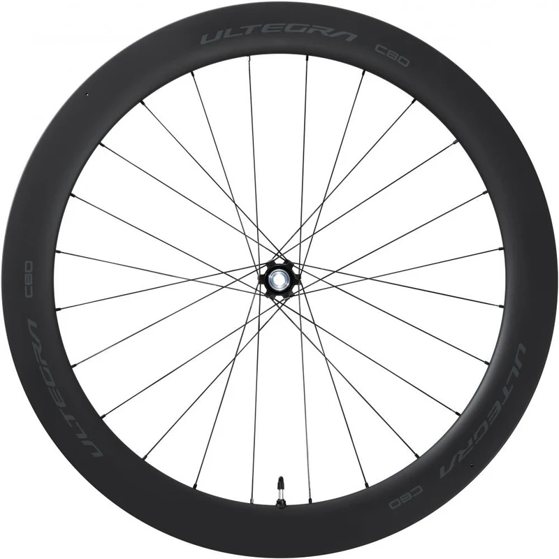 SHIMANO Vorderrad ULTEGRA WH-R8170 C60 TL Laufrad 28" 24 Loch Center-Lock 100x12 mm