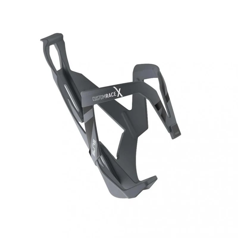 ELITE Custom Race X Flaschenhalter Grau Soft Touch - leichter Halt für jede Fahrt