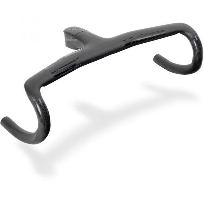 Vision Lenker Metron 5D ACR EVO 130 x 380 mm Schwarz - aerodynamisches Carbon-Cockpit