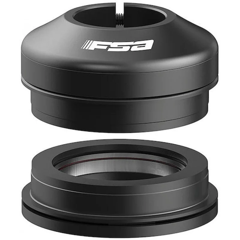 FSA Steuersatz NO.94 HBS Schwarz 1 1/8 - 1.5" - präzise Lenkperformance für tapered Gabeln