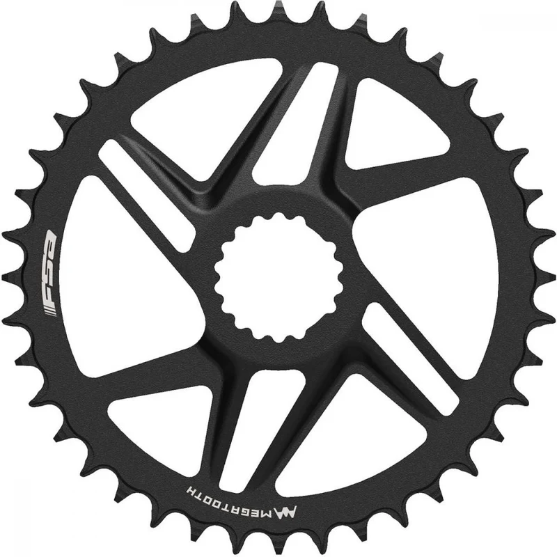 FSA Kettenblatt Gossamer Pro MegaExo AGX+ 44T Schwarz - präziser 1x-Antrieb für Gravel & Road
