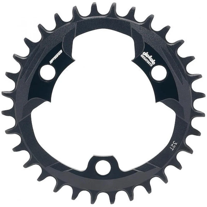 FSA Kettenblatt MTB Pro Megatooth 2x 36T Schwarz - maximaler Kettenhalt für moderne Antriebe