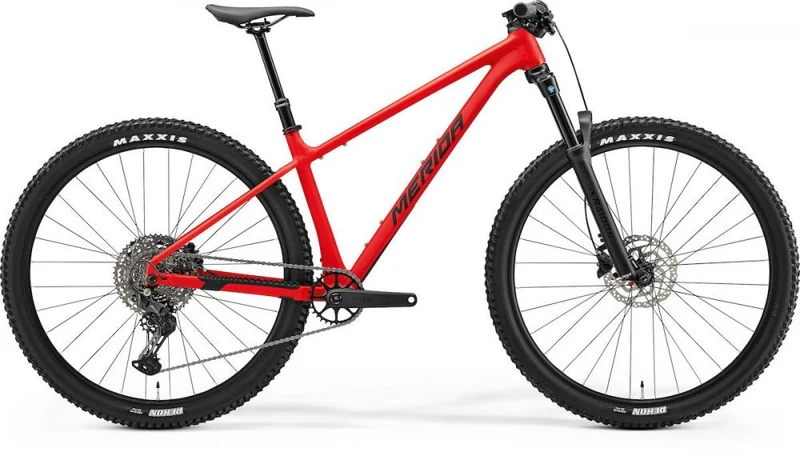 Merida BIG.NINE TR 600 III1 XL MATT RED(BLACK) - modernes Hardtail für Trail-Performance