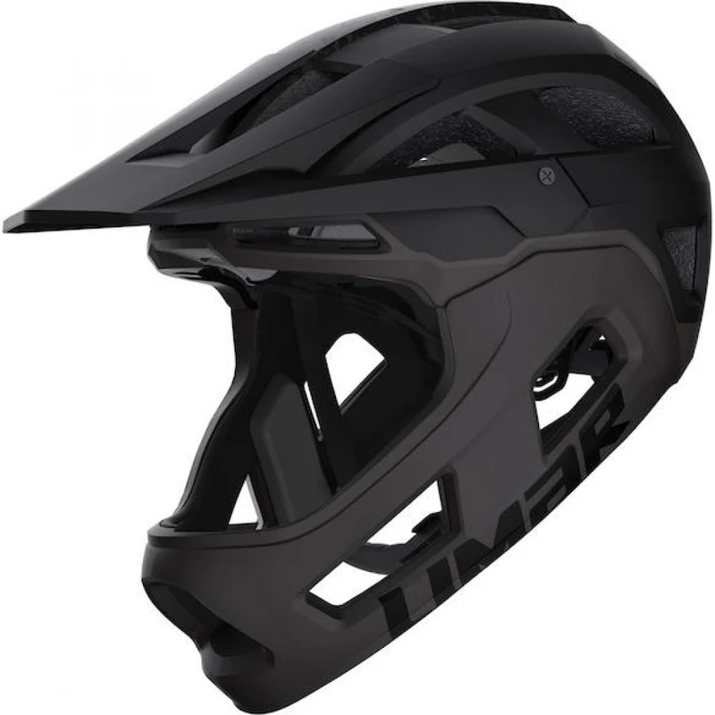Limar Livigno + Mips Matt Black M Schwarz - leichter Fullface-Helm mit maximalem Schutz