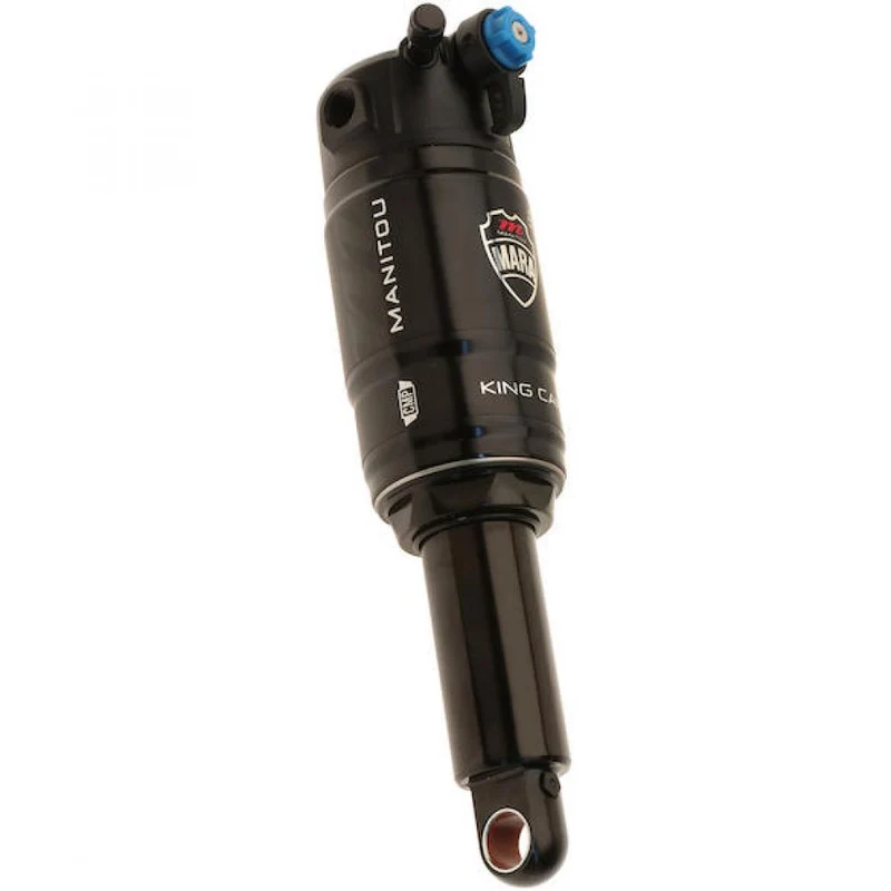 Manitou Federbein Mara Comp Inline Trunnion 185 x 50 mm Schwarz - leistungsstarker MTB-Dämpfer