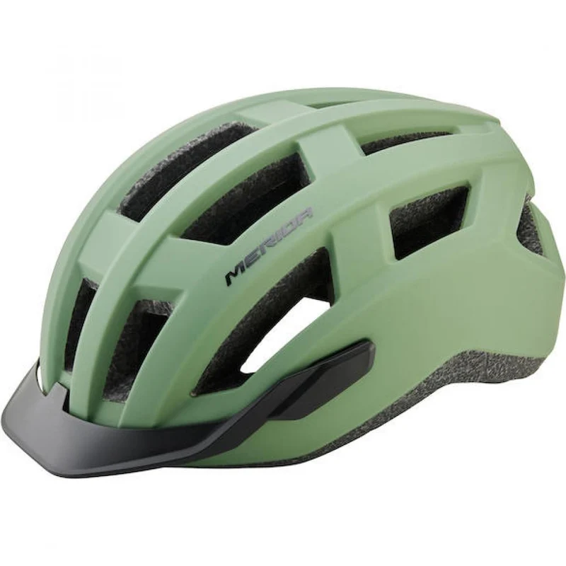Merida Helm Explorer dunkelgrün 58-62 cm Dunkelgrün - leichter Gravel-Helm mit Top-Belüftung