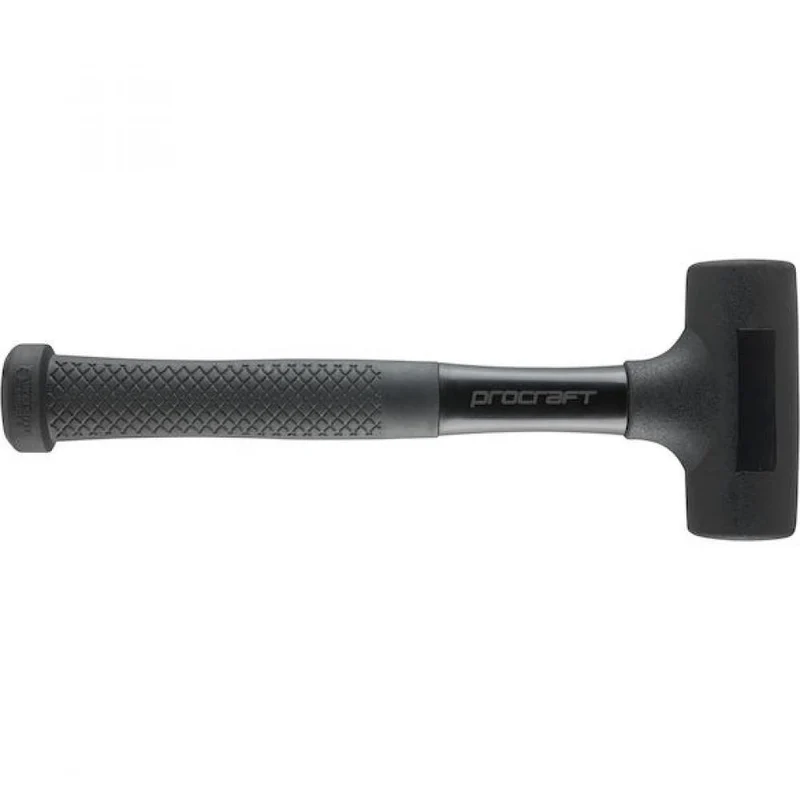 Procraft Werkzeug Schonhammer Ultimate 515 g Schwarz - rückschlagfrei & materialschonend
