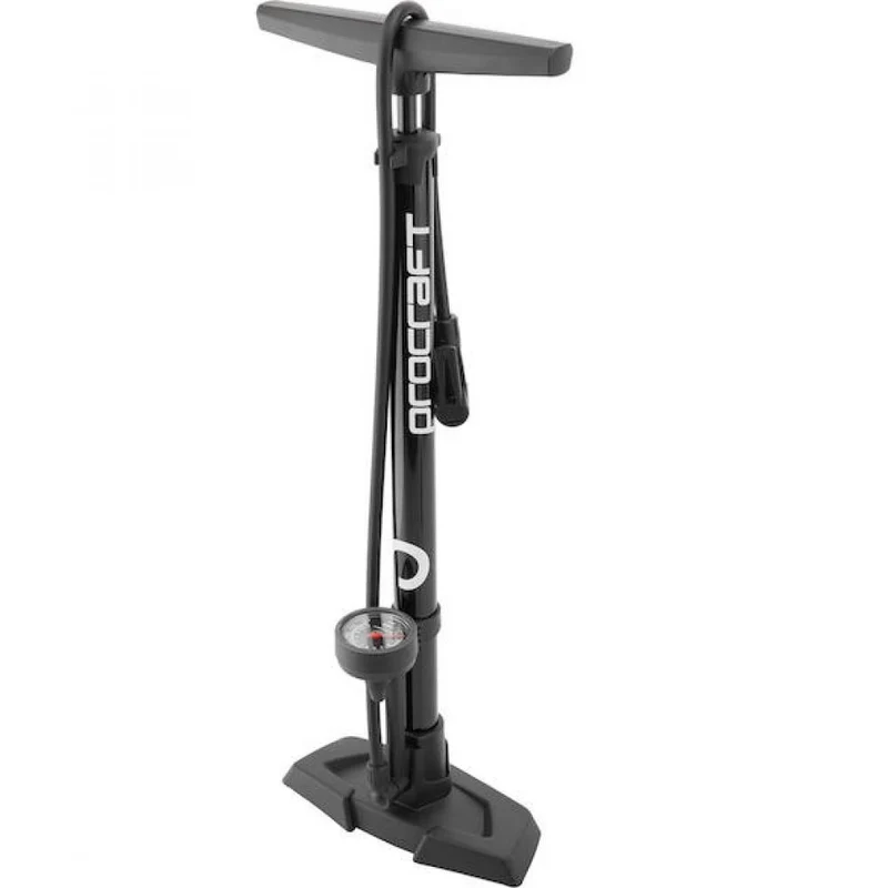 Procraft Standpumpe Thruster Essential One Size Schwarz - zuverlässige Hochdruckpumpe