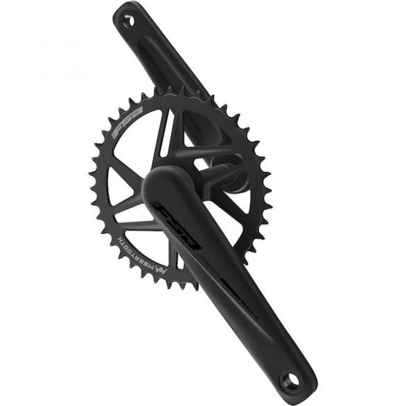 FSA Kurbelgarnitur Omega MegaExo AGX+ 1x 175 mm Schwarz - robuste Gravel-Performance
