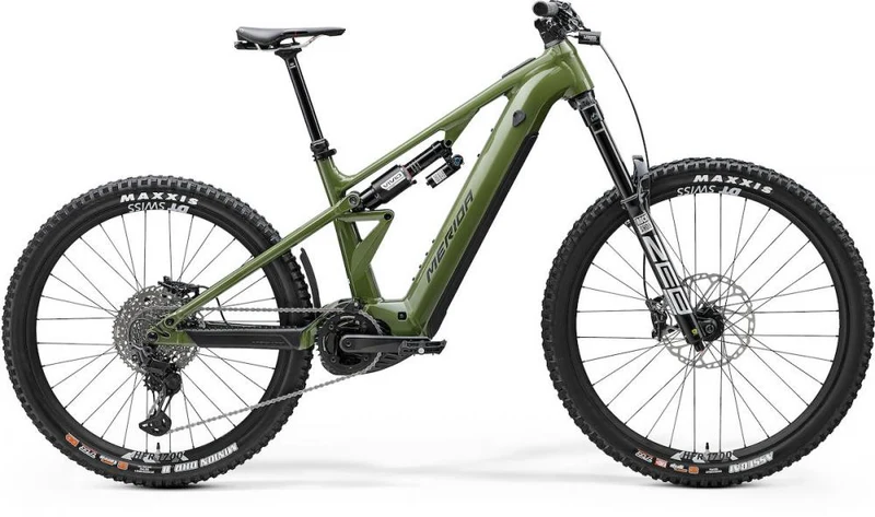 Merida eONE-EIGHTY 900 I1 silk anaconda XS Grün - leistungsstarkes E-MTB für anspruchsvolle Trails