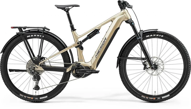 Merida eONE-FORTY 475 EQ IV1 high XS High Cream/schwarz - voll ausgestattetes E-MTB für Trail und Alltag