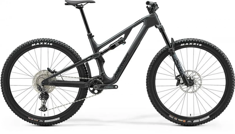 Merida ONE-FORTY 6000 III2 grey(black/silver) S GREY(BLACK/SILVER) - trailstarkes Fully für anspruchsvolle Touren