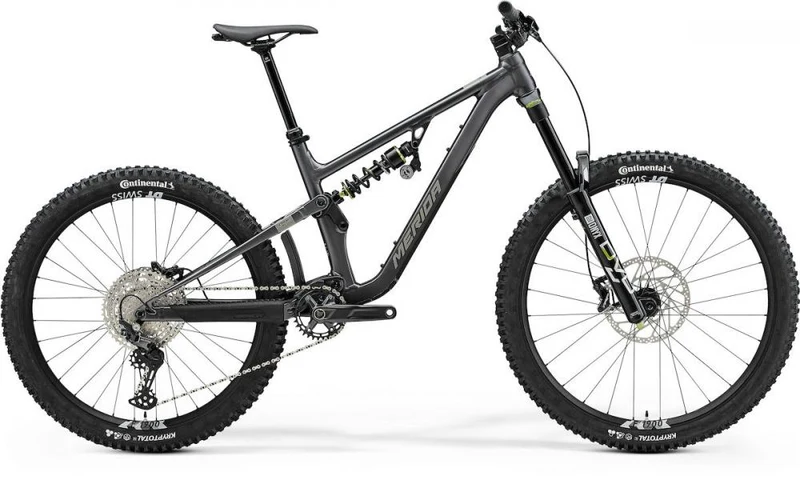 Merida ONE-SIXTY 800 FR III1 silk XL SILK DARK SILVER(GRE - Enduro-Fully für anspruchsvolle Trails