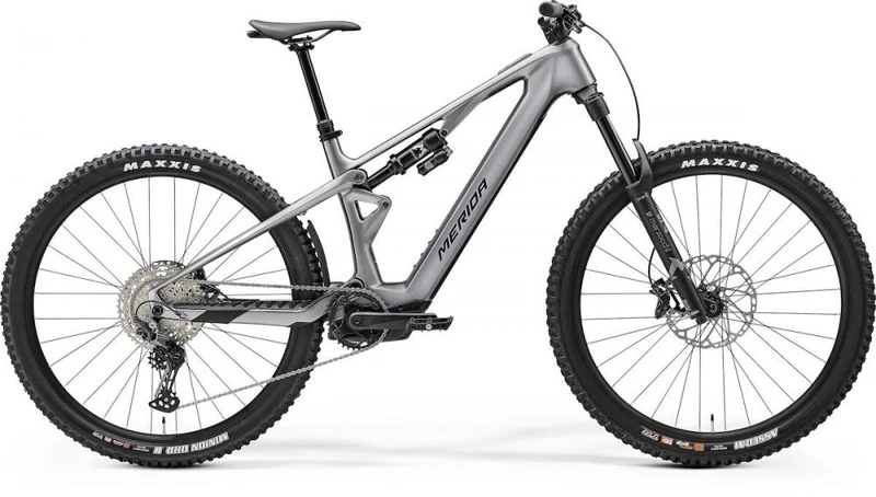 Merida eONE-SIXTY SL 6000 I1 gunmetal XS Grau - leistungsstarkes E-MTB für anspruchsvolle Trails