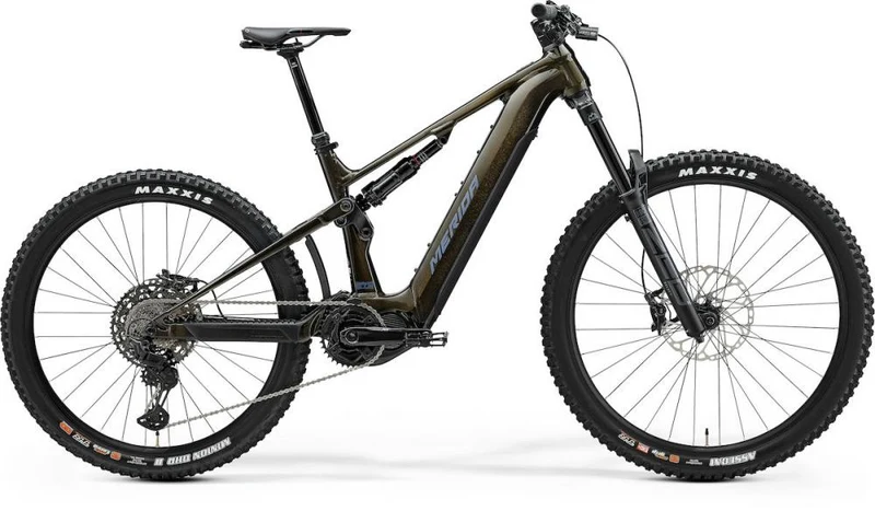 Merida eONE-SIXTY 875 IV1 guarded gold(grey) L Gold/grau - kraftvolles E-MTB für Trail & Enduro