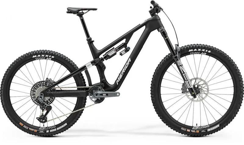 Merida ONE-SIXTY 8000 III3 silk black(silver) S SILK BLACK (SILVER) - Enduro-Fully für anspruchsvolle Trails