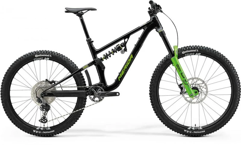 Merida ONE-SIXTY 800 FR III1 metallic S METALLIC BLACK(GREY/ - Enduro-Fully für anspruchsvolle Trails
