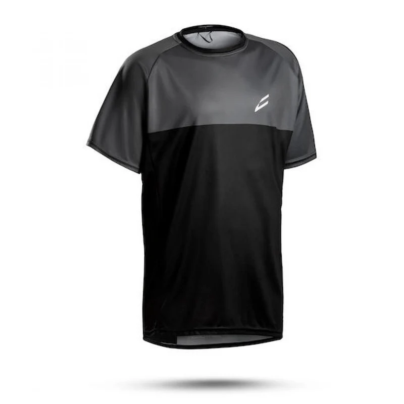 TRIKOT MTB kurz M Schwarz - atmungsaktives MTB-Trikot für Trail & Tour