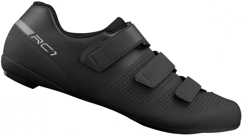 SHIMANO Fahrradschuhe RC102 Herren Damen Road SPD-SL Fahrradschuhe Größe 42 Schwarz