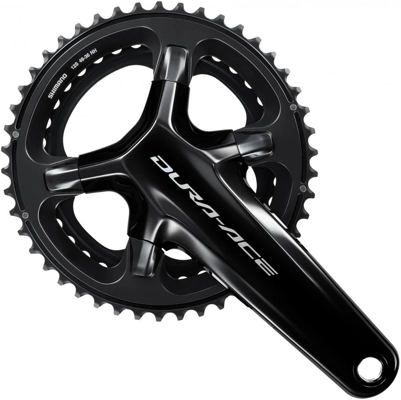 SHIMANO Kurbelgarnitur DURA-ACE FC-R9200 - 170 mm, 46-36 Zähne, 36 Zähne