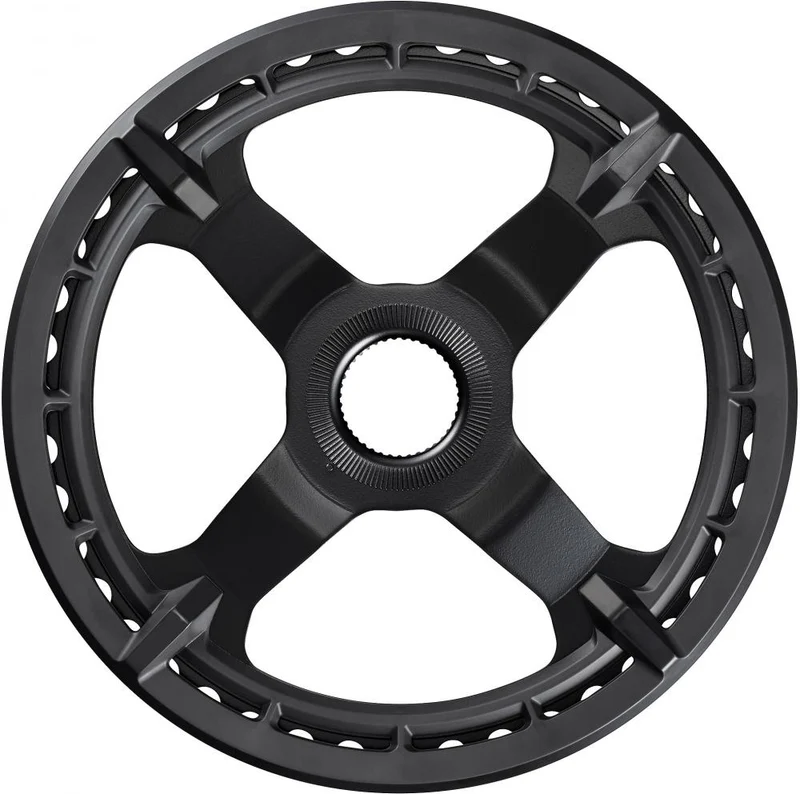 SHIMANO Kettenblatt SM-CRE50 44Z mit Außenschutz - leiser, effizienter E-Bike-Antrieb
