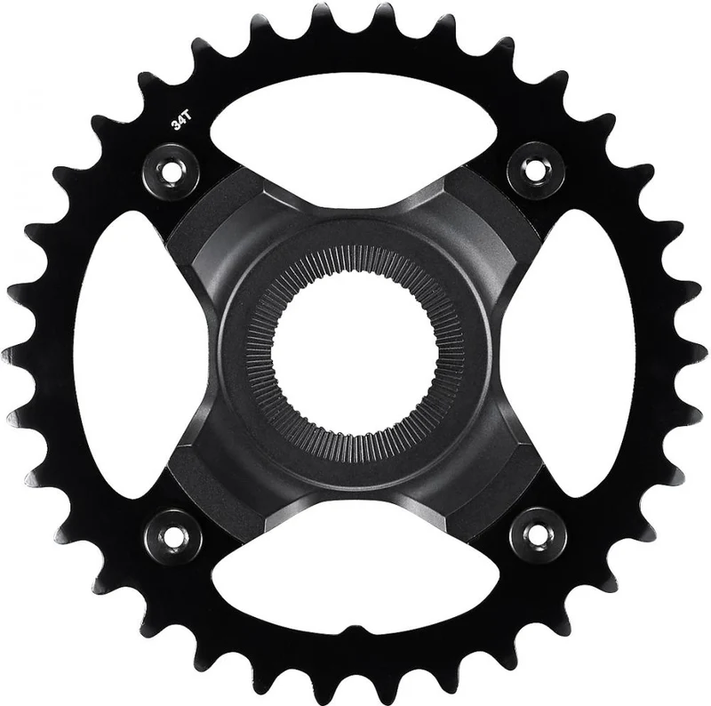 SHIMANO Kettenblatt SM-CRE70 34Z ohne KSR - Effizienter Antrieb für E-Bikes