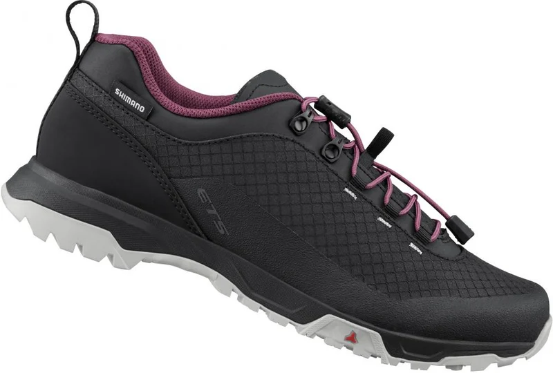 SHIMANO Fahrradschuhe ET501W Damen MTB Flatpedal Größe 39 Schwarz