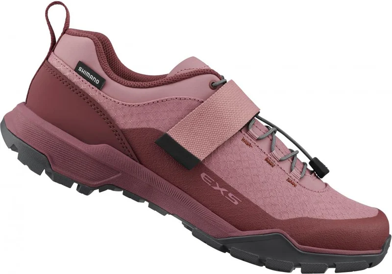 SHIMANO Fahrradschuhe EX500W Damen Touring SPD Fahrradschuhe 43 Rot