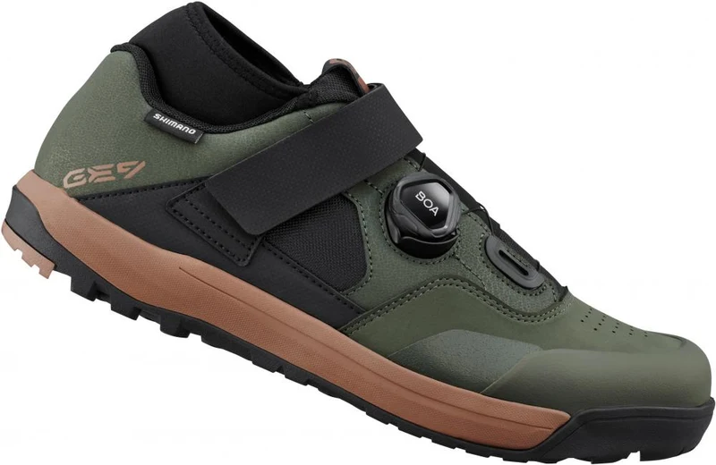 SHIMANO Fahrradschuhe GE900 Herren/Damen MTB SPD Größe 44 Fahrradschuhe - Grün