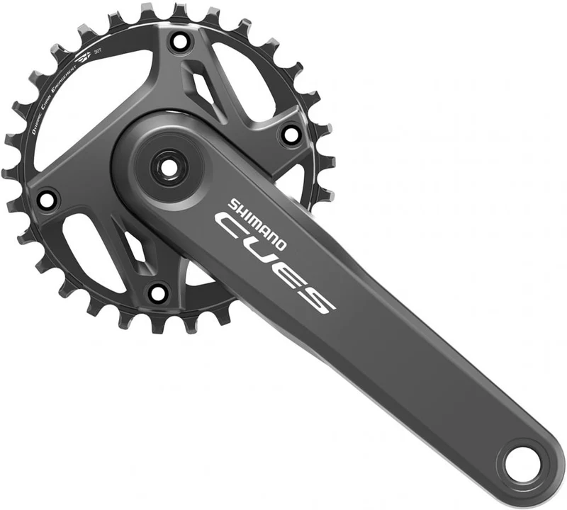 SHIMANO Kurbelgarnitur CUES FC-U6000 Kurbelgarnitur - 170 mm, 55 mm, 11-fach