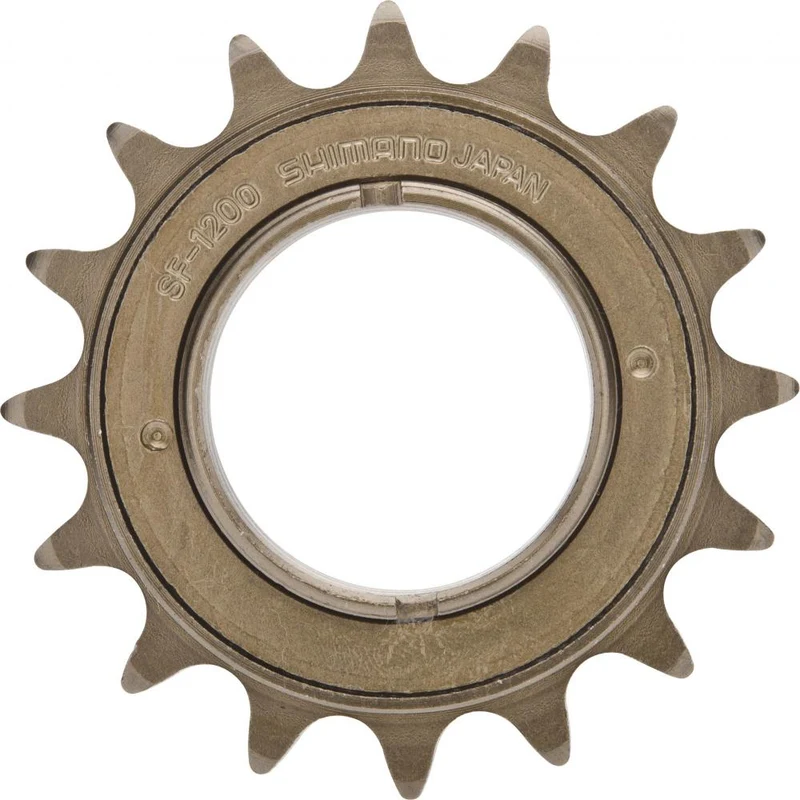 SHIMANO Freilaufritzel SF-1200 1/2x1/8 16Z - zuverlässiger Antrieb für Singlespeed und Bahnrad