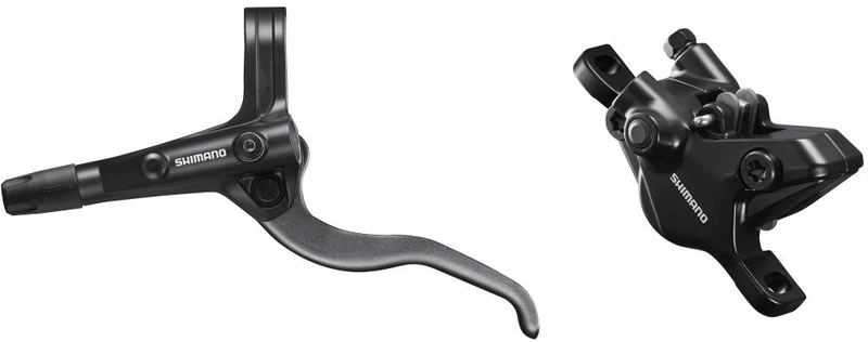SHIMANO Scheibenbremse MT401/MT410 VR Scheibenbremse - Vorderrad links, Grau