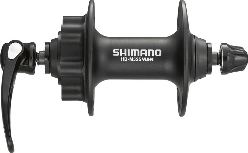SHIMANO Vorderradnabe HB-M525 6-Loch Schnellspanner - ca. 434 g 36 Loch