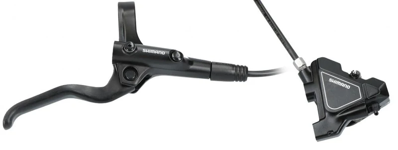 SHIMANO Scheibenbremse MT201 HR - hydraulische Hinterrad-Scheibenbremse, vormontiert, 563 g