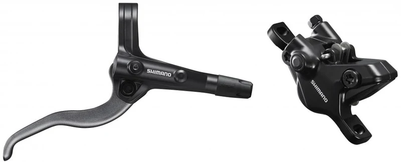 SHIMANO Scheibenbremse MT401/MT410 HR Scheibenbremse - hydraulisch, befüllt, Grau