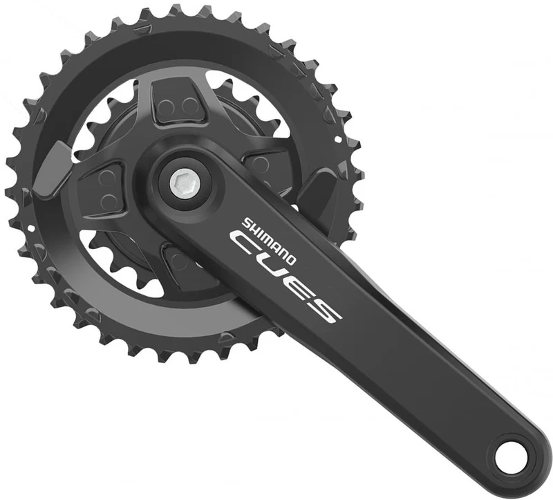 SHIMANO Kurbelgarnitur CUES FC-U4000 Kurbelgarnitur - 170 mm, 36-22, 11-fach, 3mm