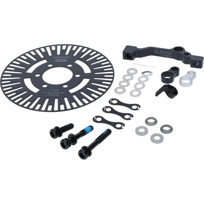 Shimano Bosch ABS Sensorscheibe + Halterungs-Set BS-SS310-C2 Center Lock 160 → 180 mm