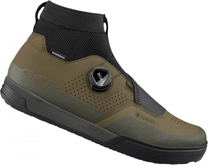 SHIMANO Fahrradschuhe GF800GTX Herren/Damen MTB FLATPEDAL Größe 48 Grün