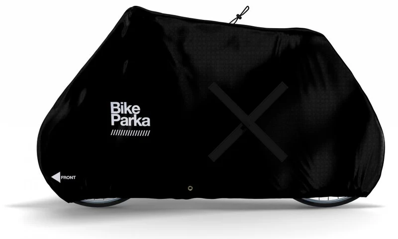 BikeParka Fahrradabdeckung URBAN Black Black - zuverlässiger Wetterschutz für dein Fahrrad