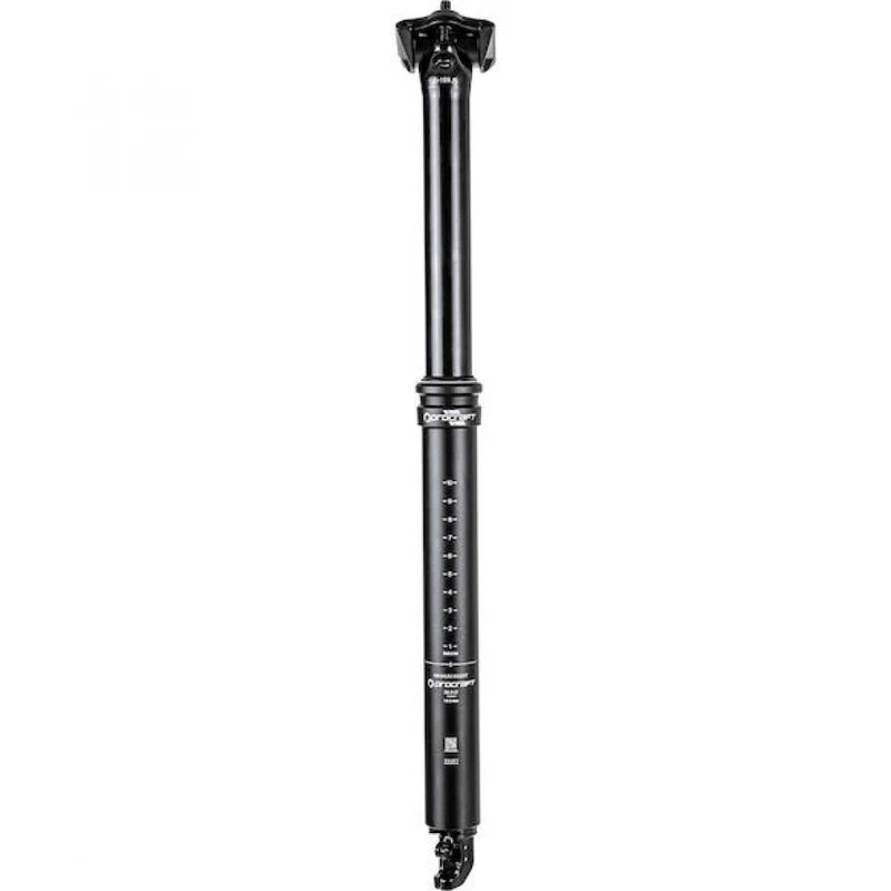 Procraft Vario-Sattelstütze Drop Pro 30,9 x 499 mm Schwarz - präzise absenkbar mit Remote