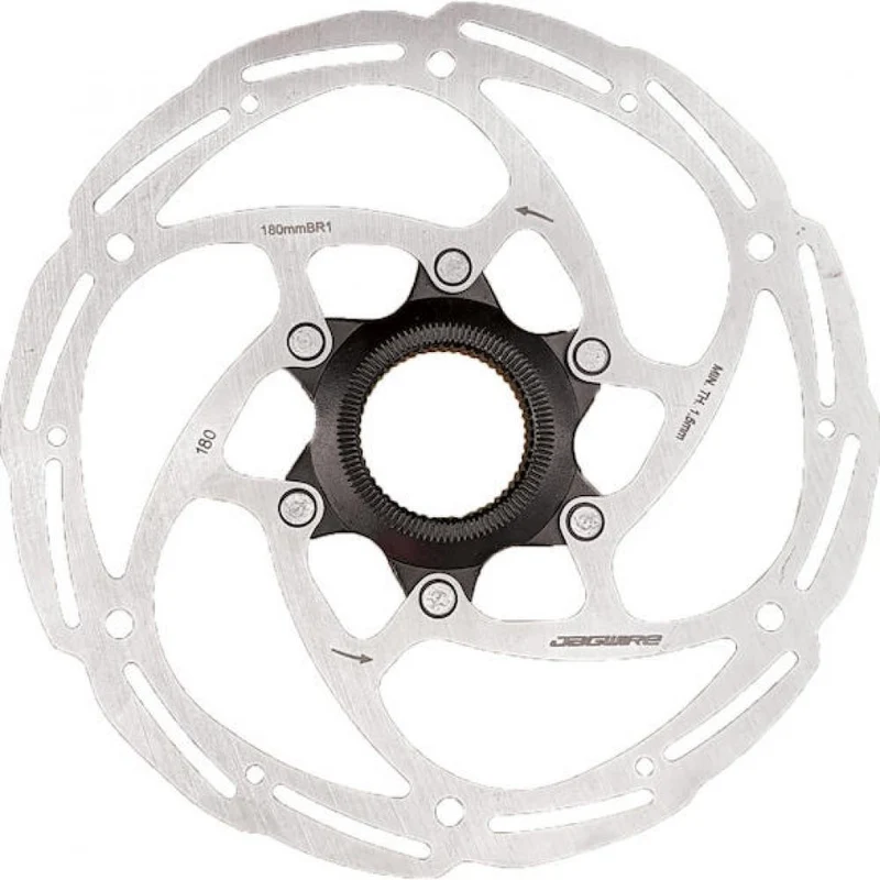 Jagwire Bremsscheibe Basics BR1 Centerlock 160 mm Silber - zuverlässige Bremsleistung
