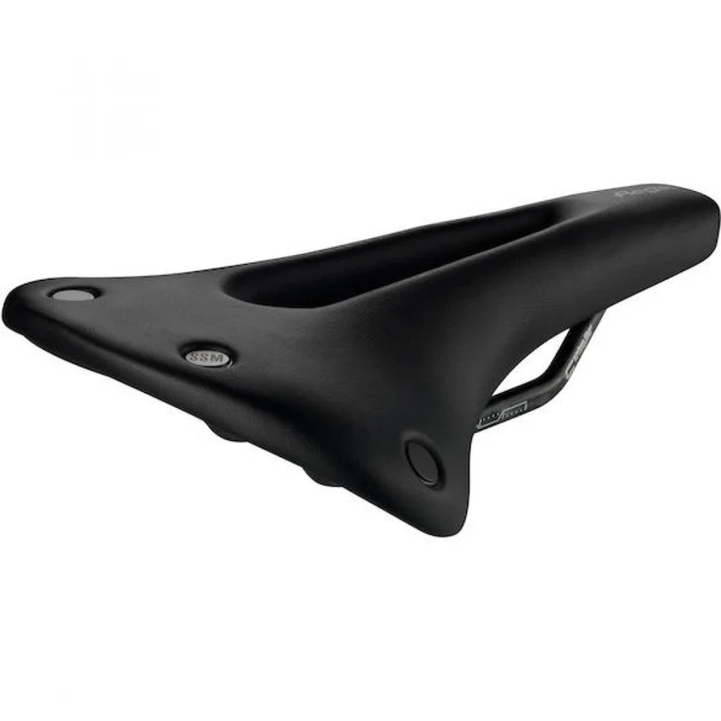 Selle San Marco Sattel Regal Short Open-Fit Carbon 165 x 255 mm Schwarz - komfortabler Gravel- & Bikepacking-Sattel