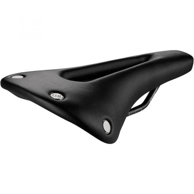 Selle San Marco Sattel Regal Short Open-Fit Dynamic 140 x 255 mm Schwarz - komfortabler Offroad-Sattel
