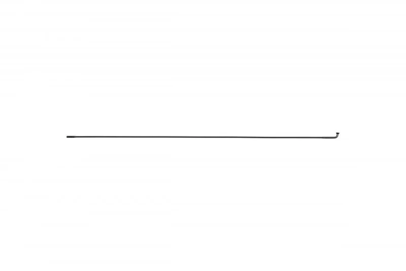 SAPIM D-Light Speiche 284mm J-Bend 14G 2.0x1.65mm Schwarz - Leichte Edelstahlspeiche