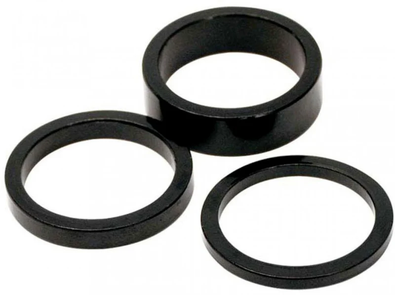 Longus Spacer 3 mm - Aluminium-Distanzring für 1 1/8" Gabelschaft, präziser Längenausgleich